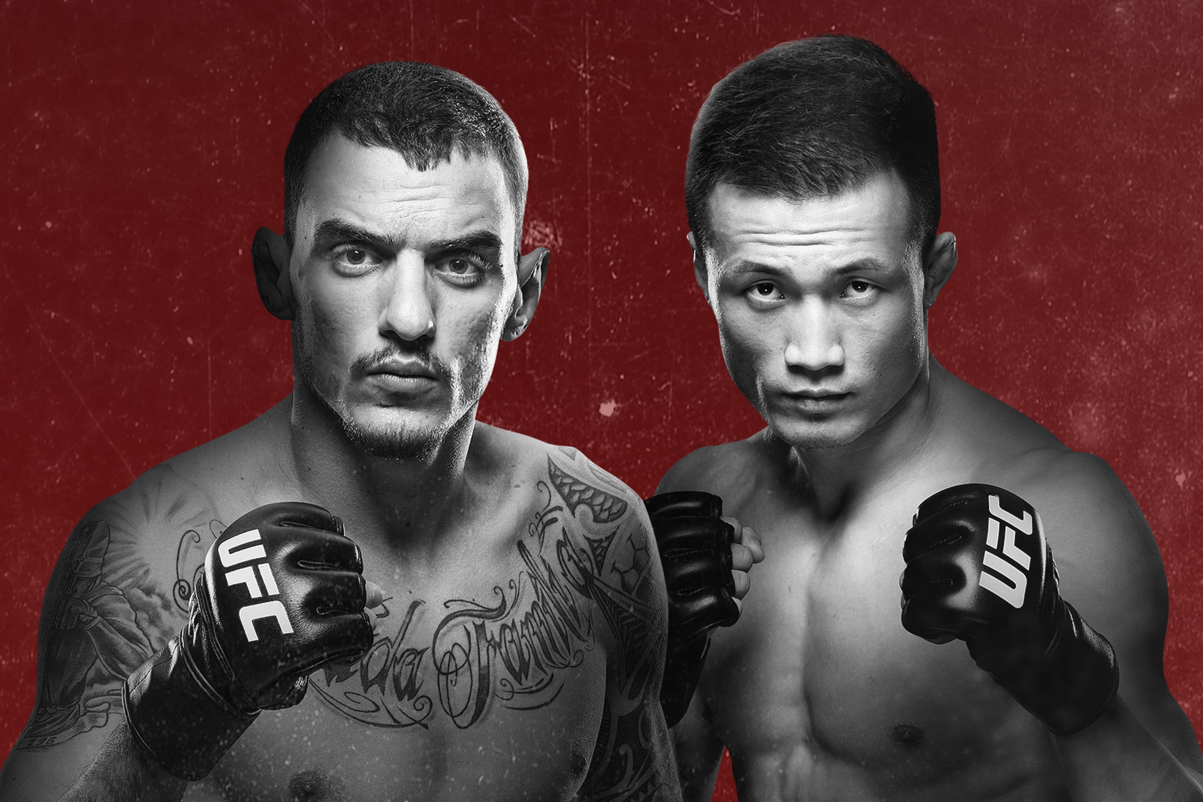 UFC Fight Night: Moicano vs. The Korean Zombie event art