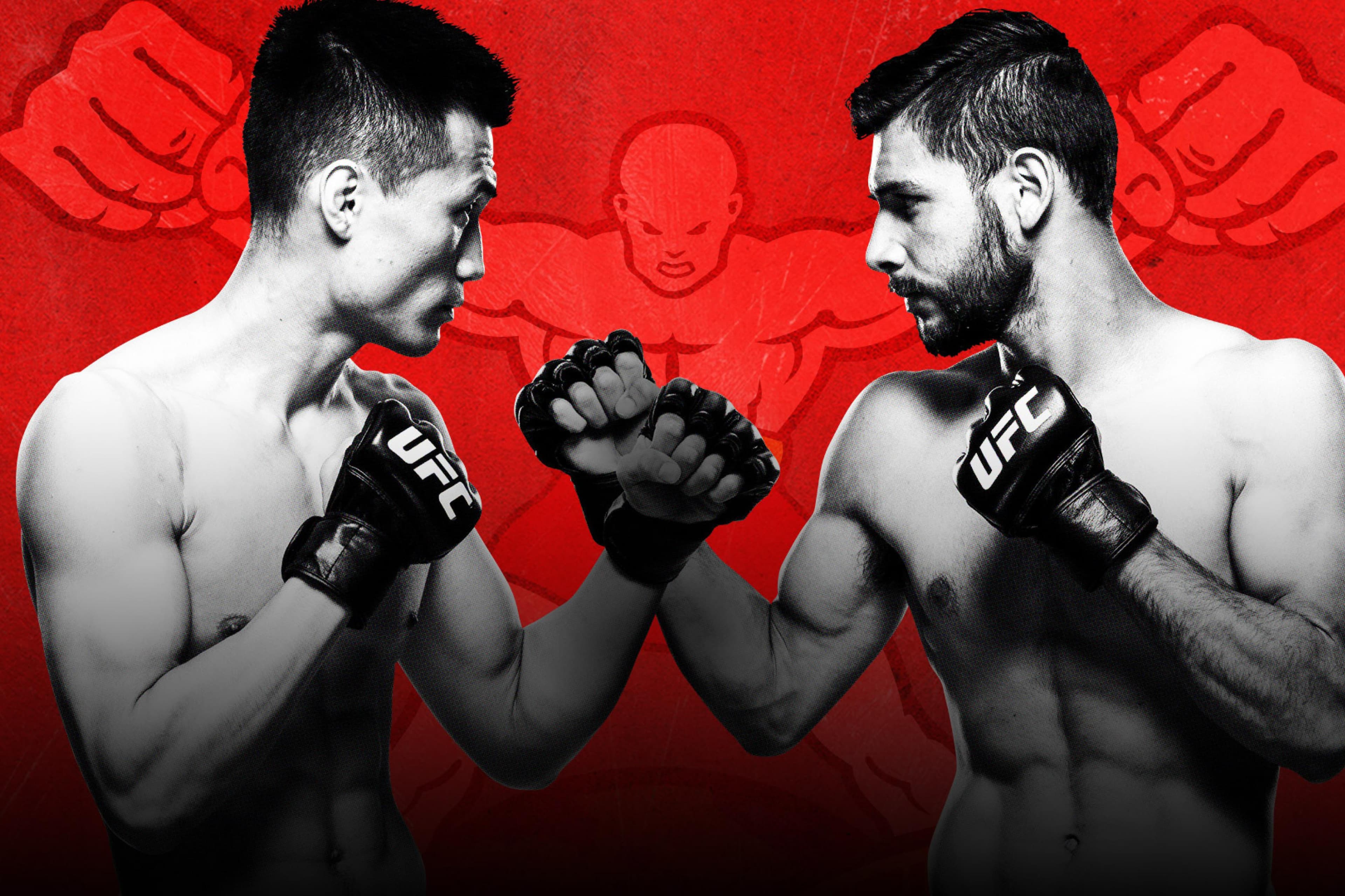 UFC Fight Night: Korean Zombie vs. Rodriguez event art