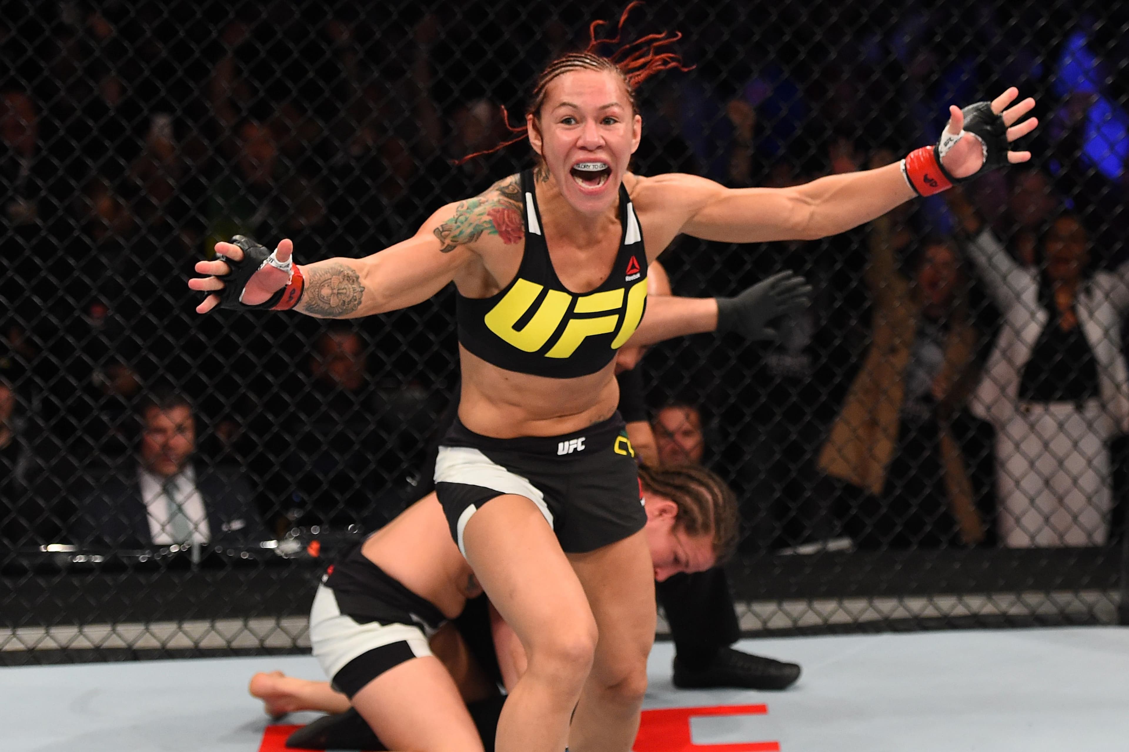 UFC 222: Cyborg vs. Kunitskaya event art