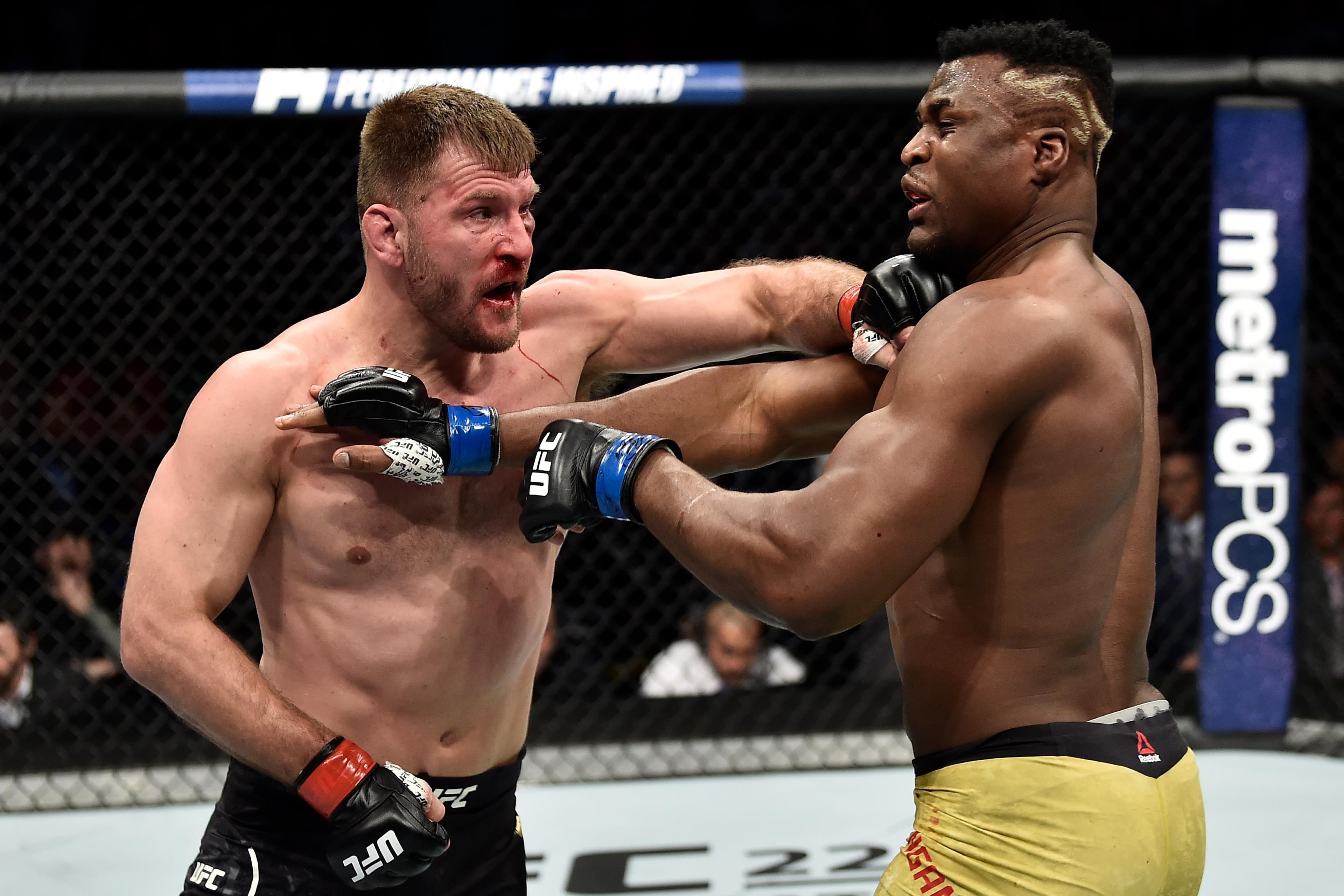 UFC 220: Miocic vs. Ngannou event art
