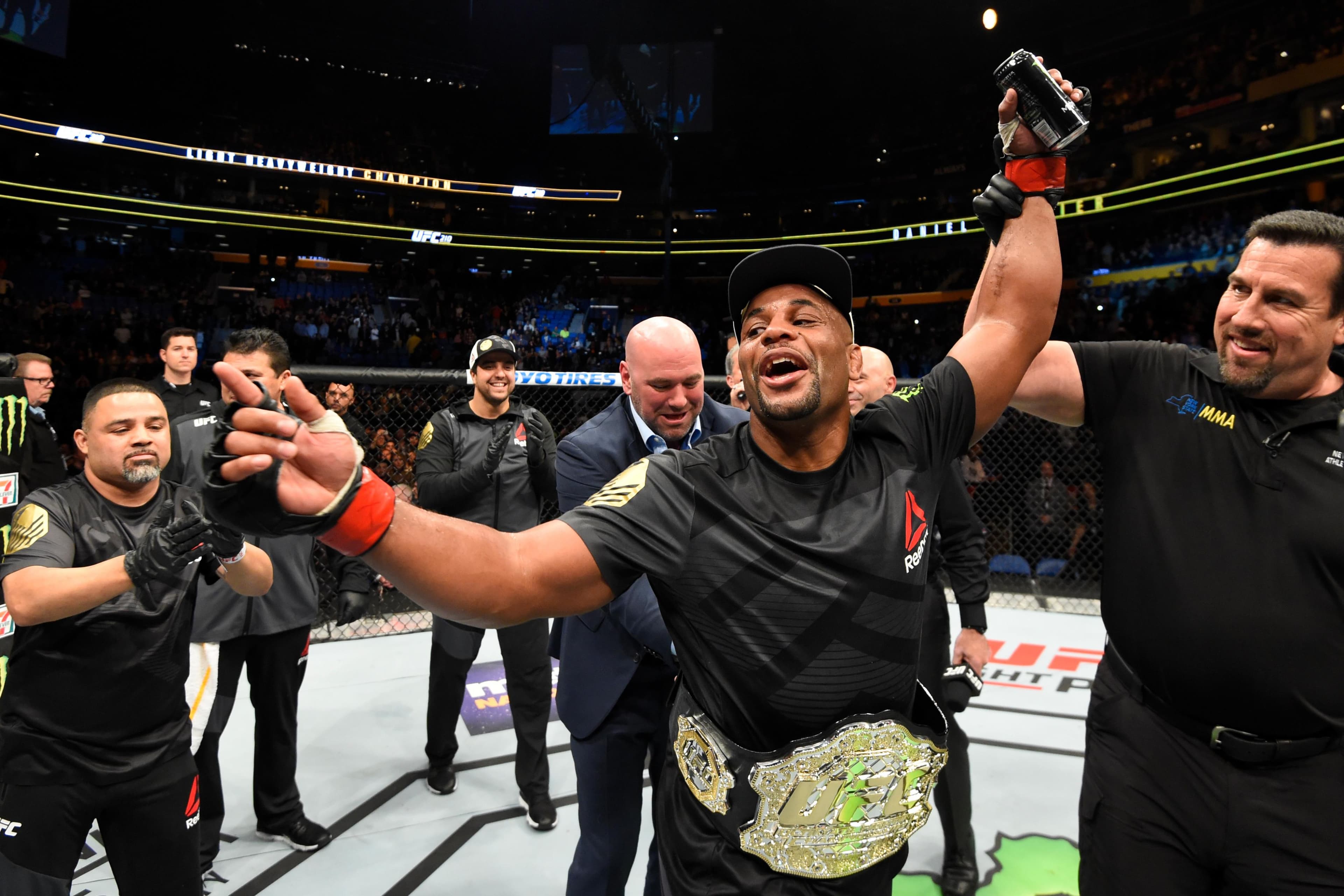 UFC 210: Cormier vs. Johnson 2 event art