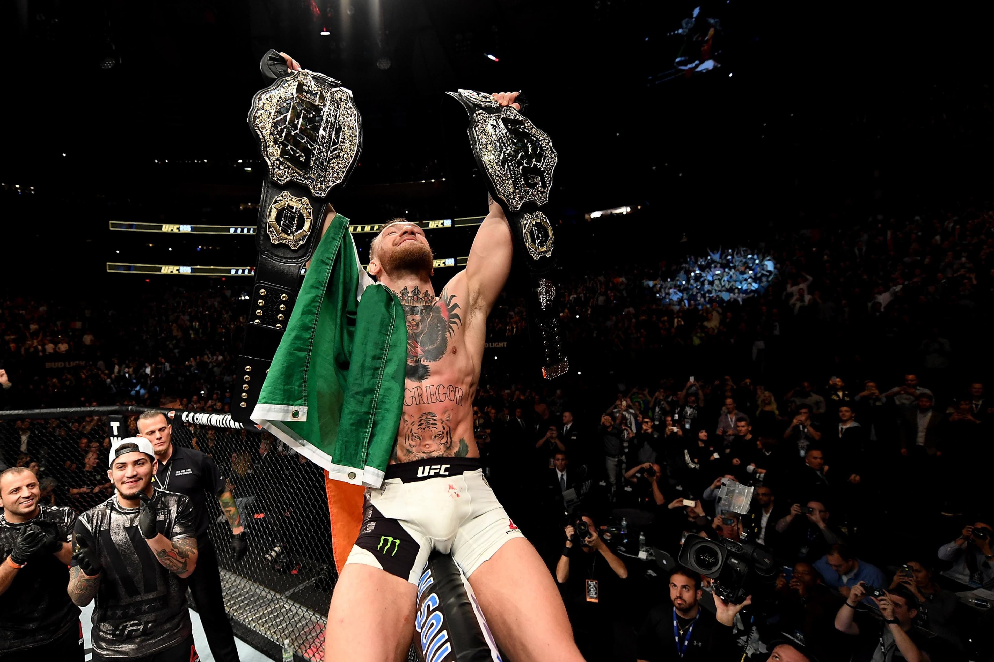 UFC 205: Alvarez vs McGregor event art