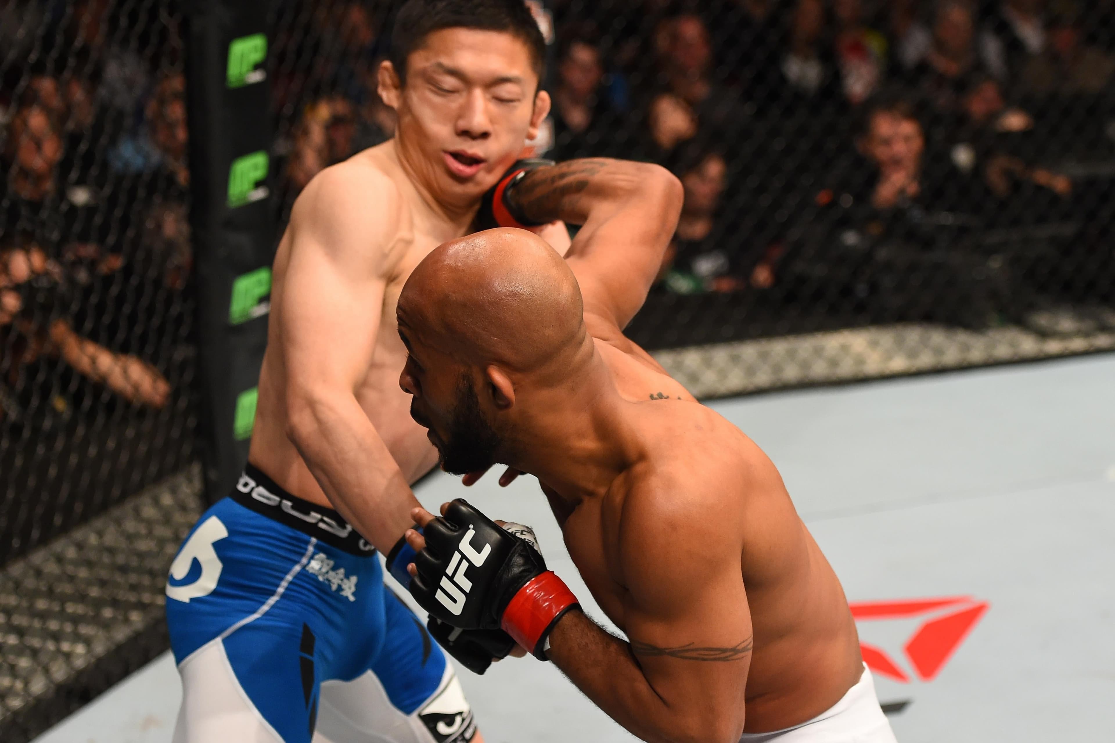 UFC 186: Johnson vs Horiguchi event art