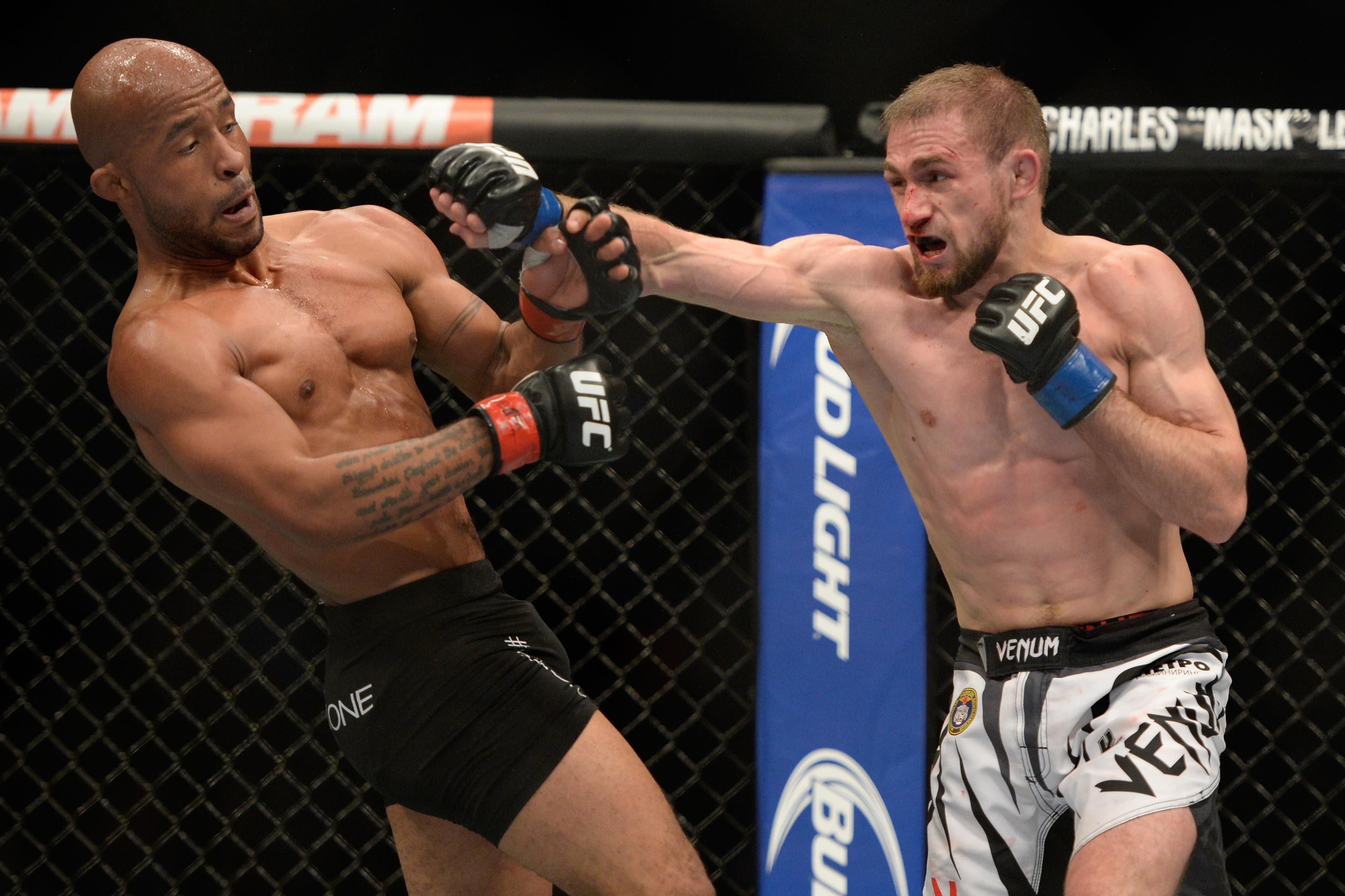 UFC 174: Johnson vs Bagautinov event art