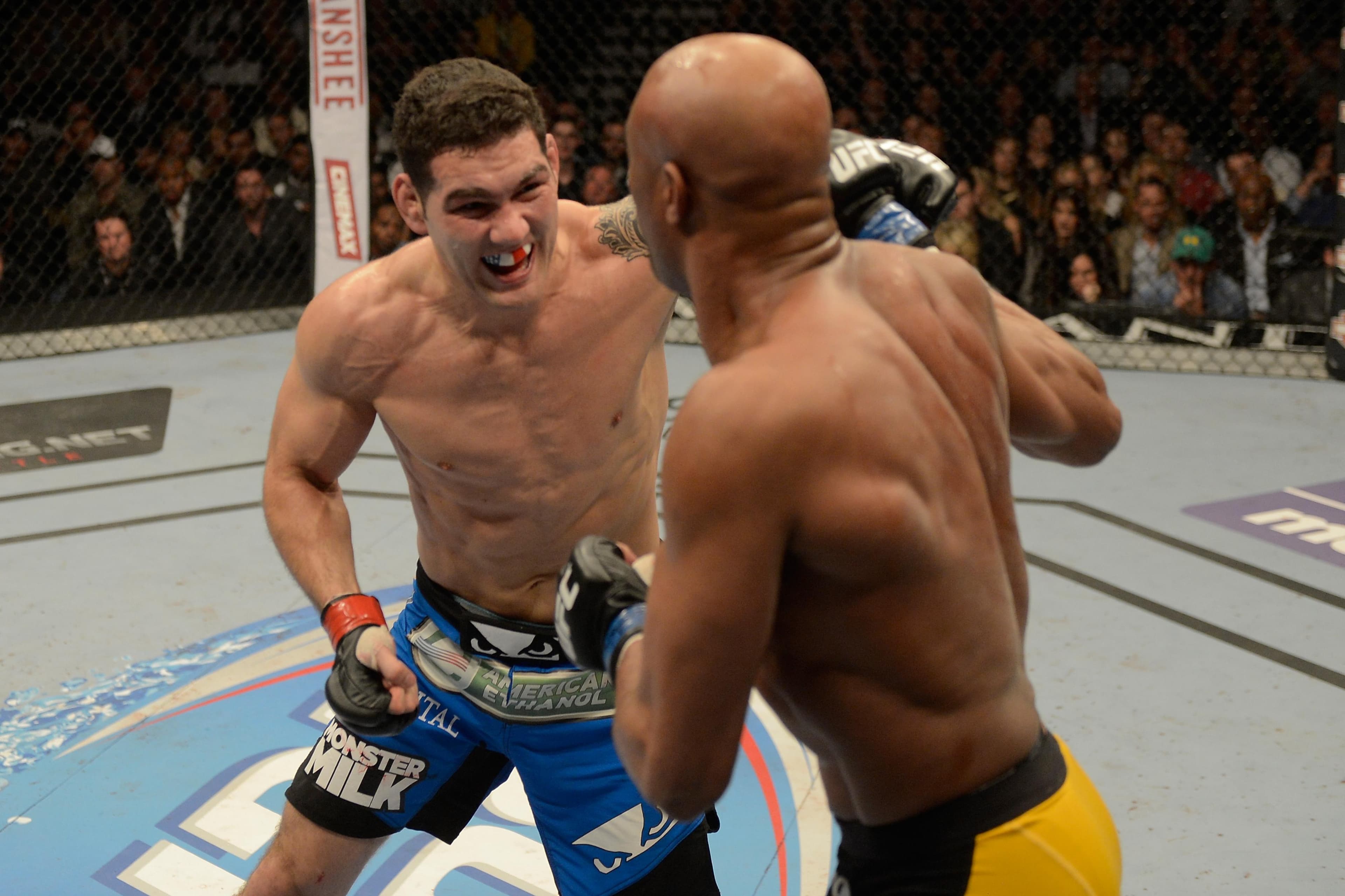 UFC 168: Weidman vs Silva 2 event art