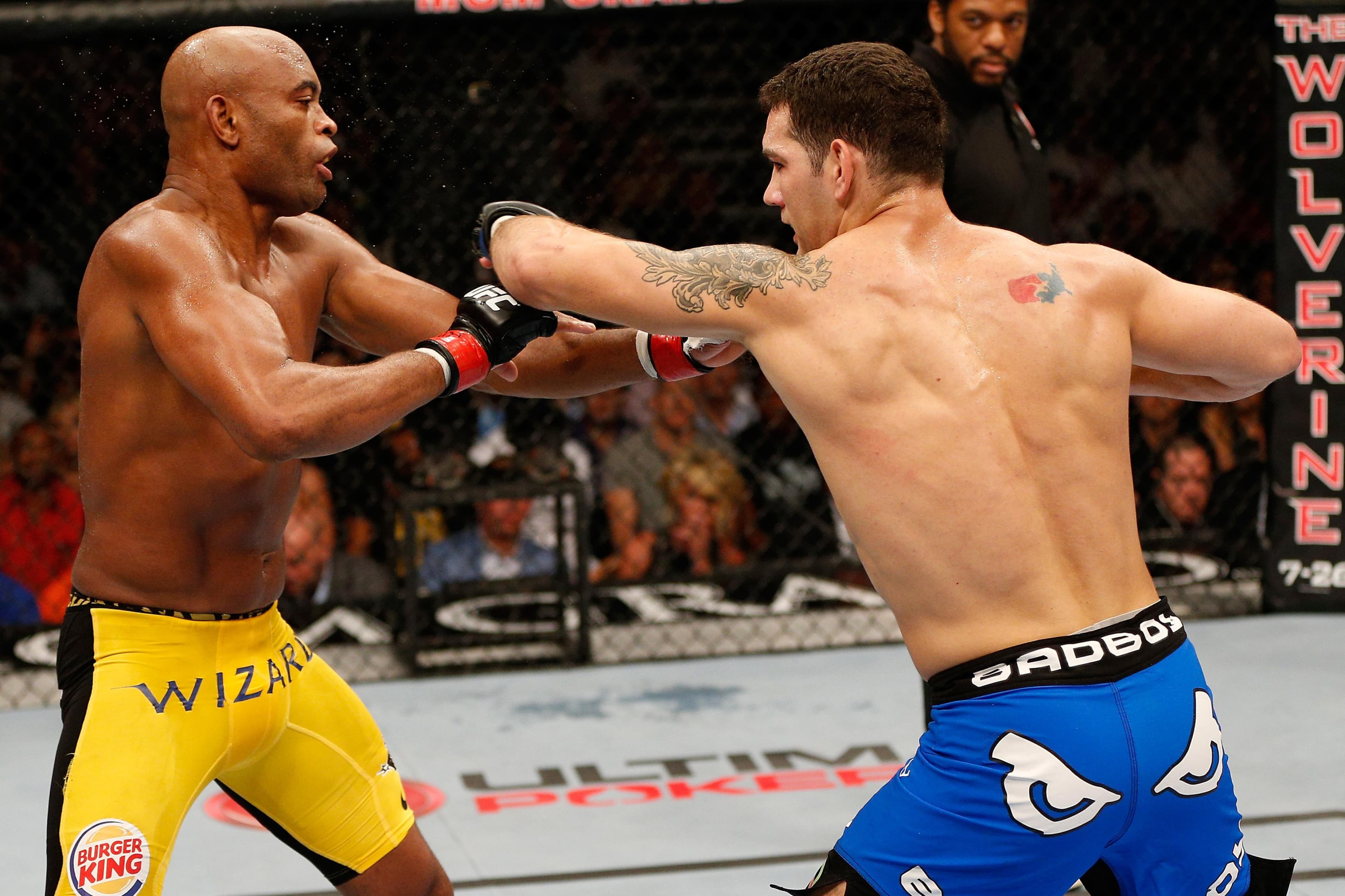 UFC 162: Silva vs Weidman event art