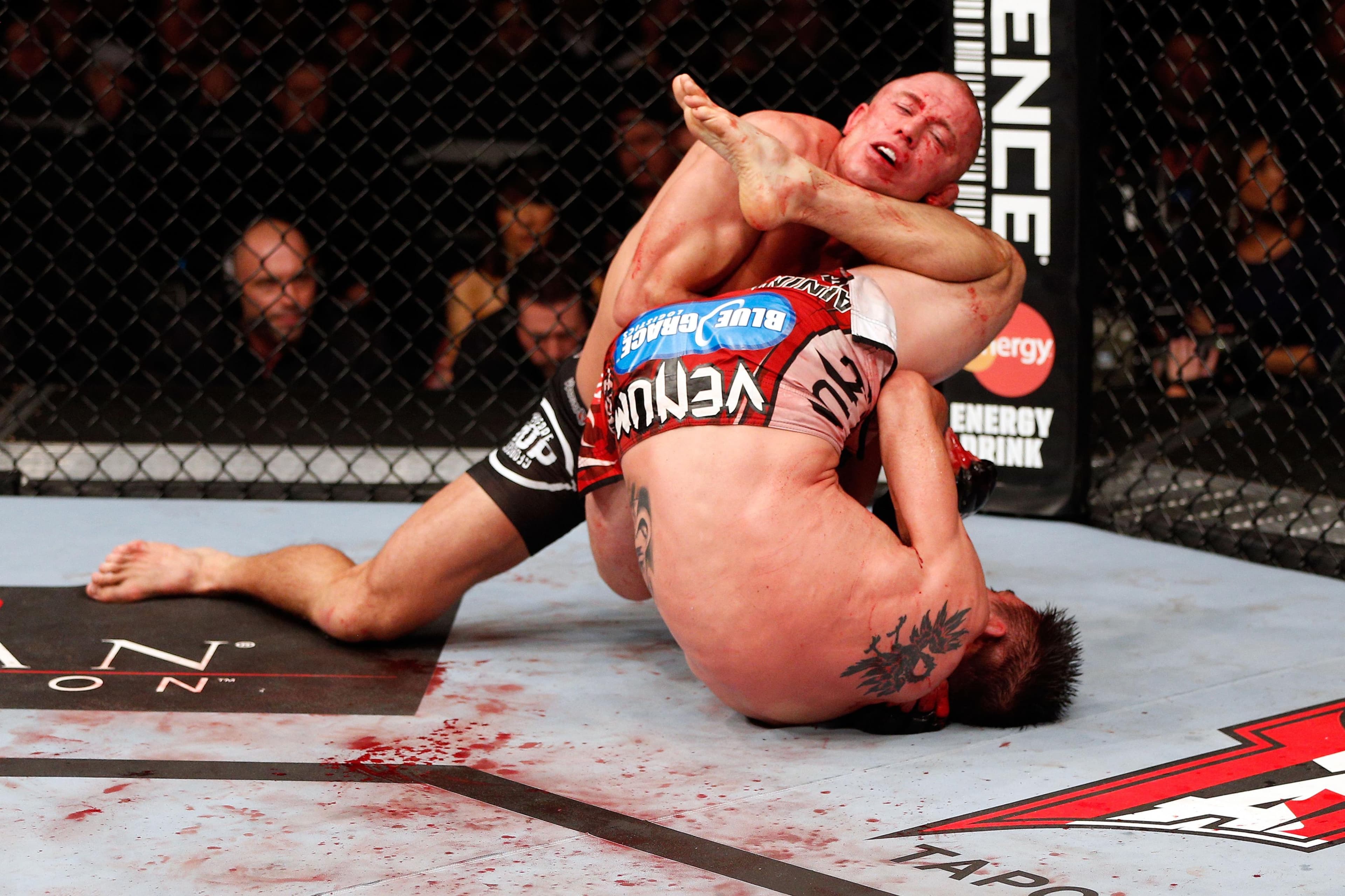 UFC 154: St-Pierre vs Condit event art