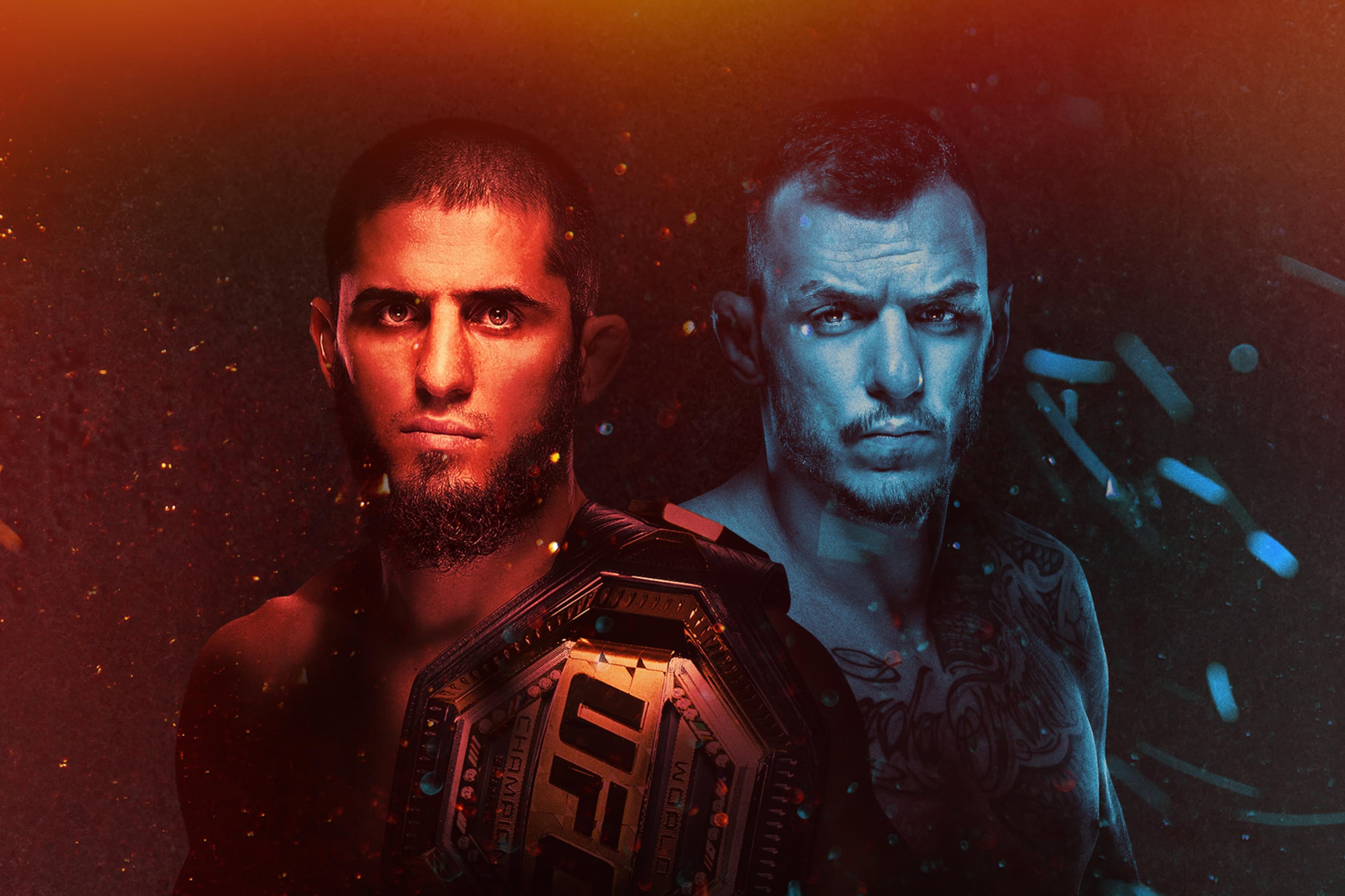 UFC 311: Makhachev vs. Moicano event art