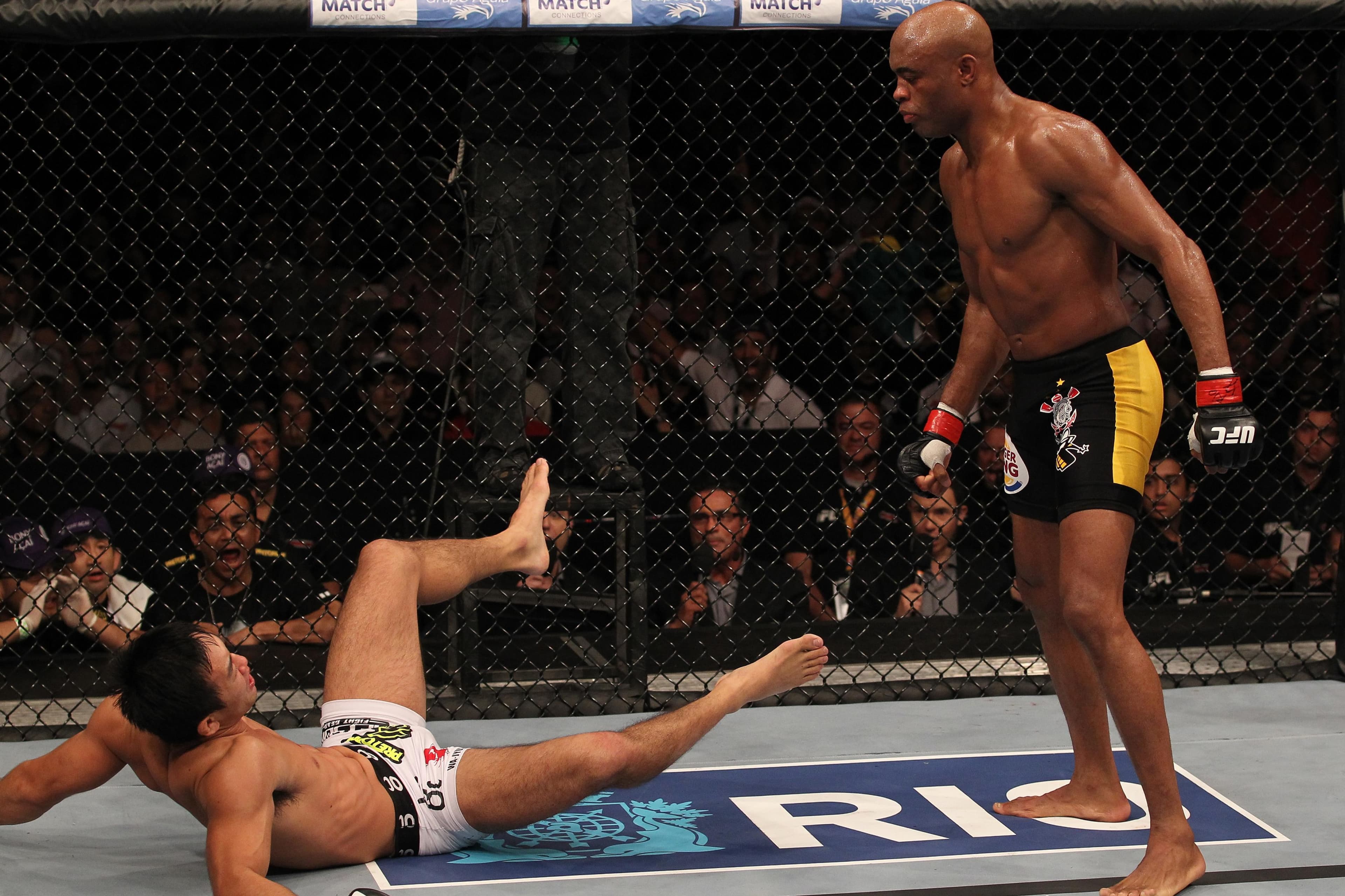 UFC 134: Silva vs Okami event art