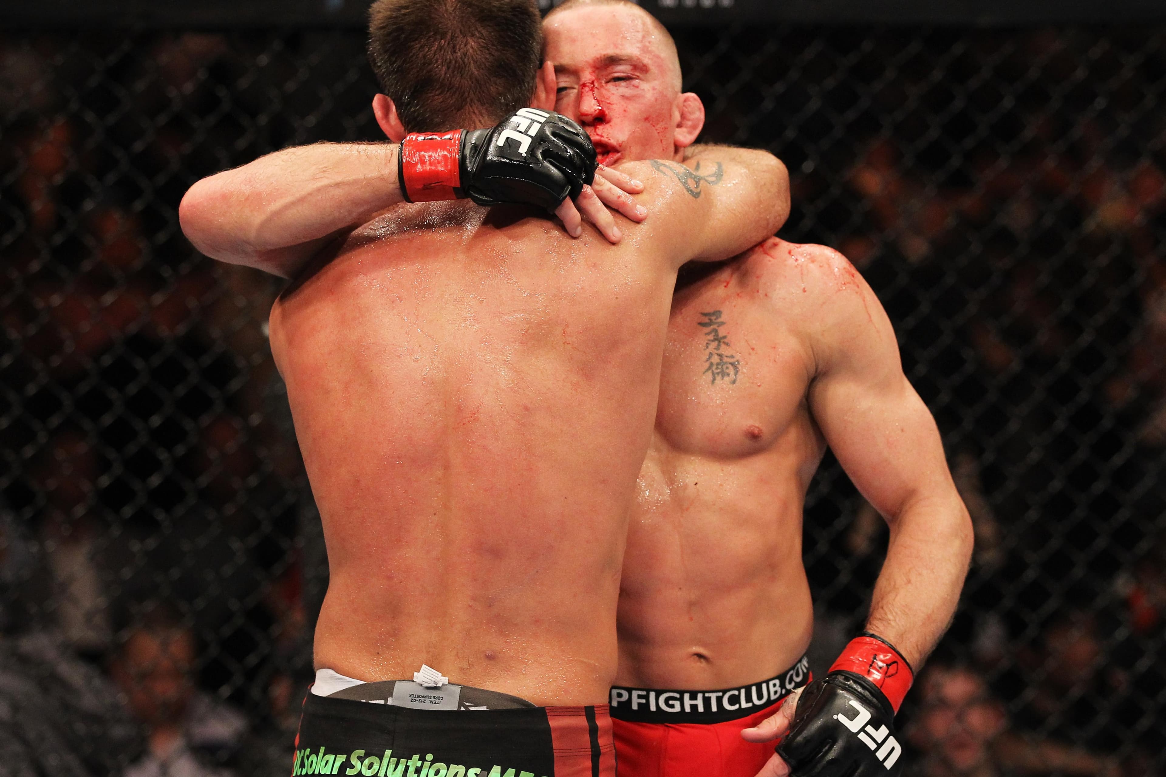 UFC 129: St-Pierre vs Shields event art