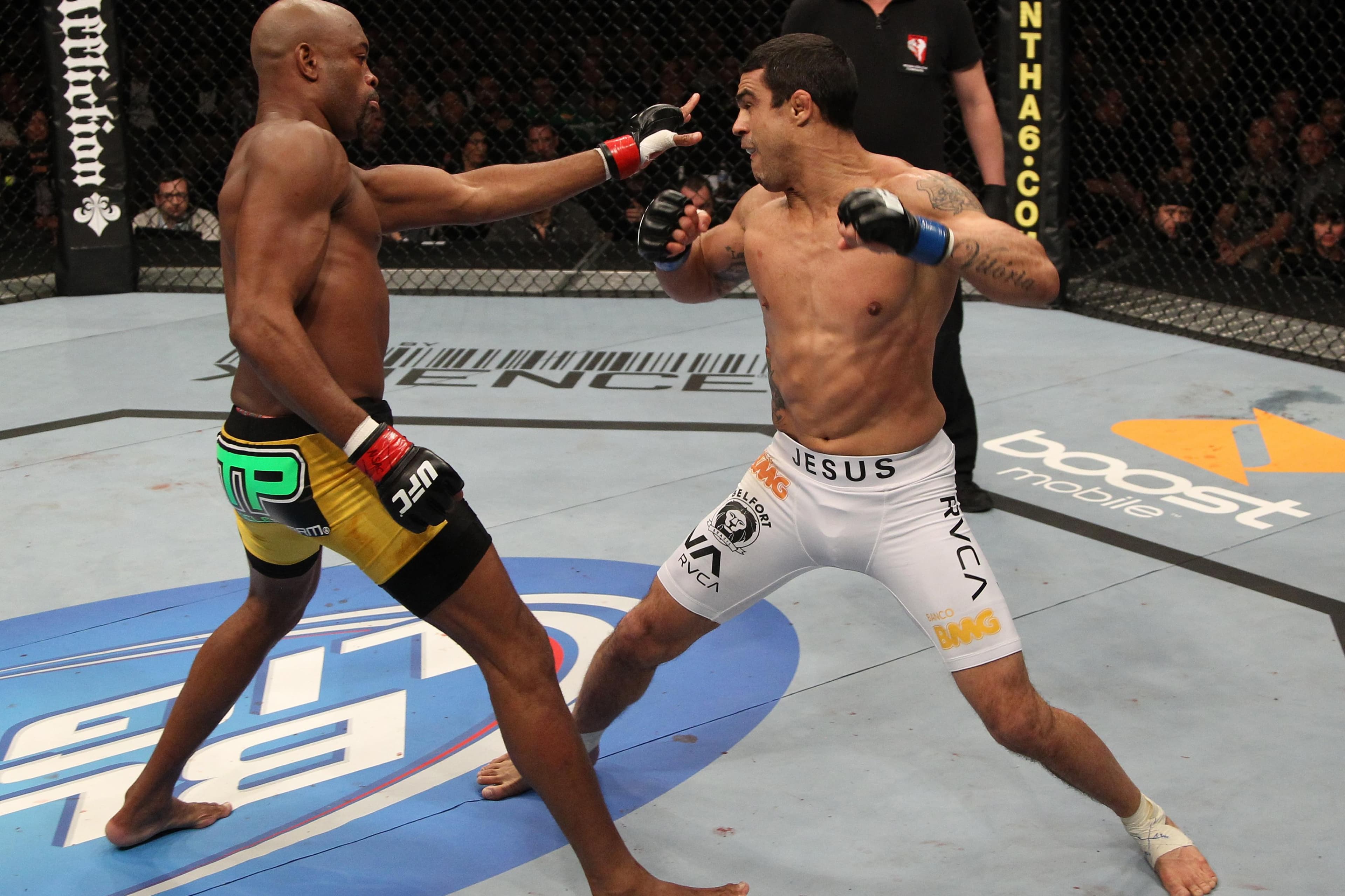 UFC 126: Silva vs Belfort event art