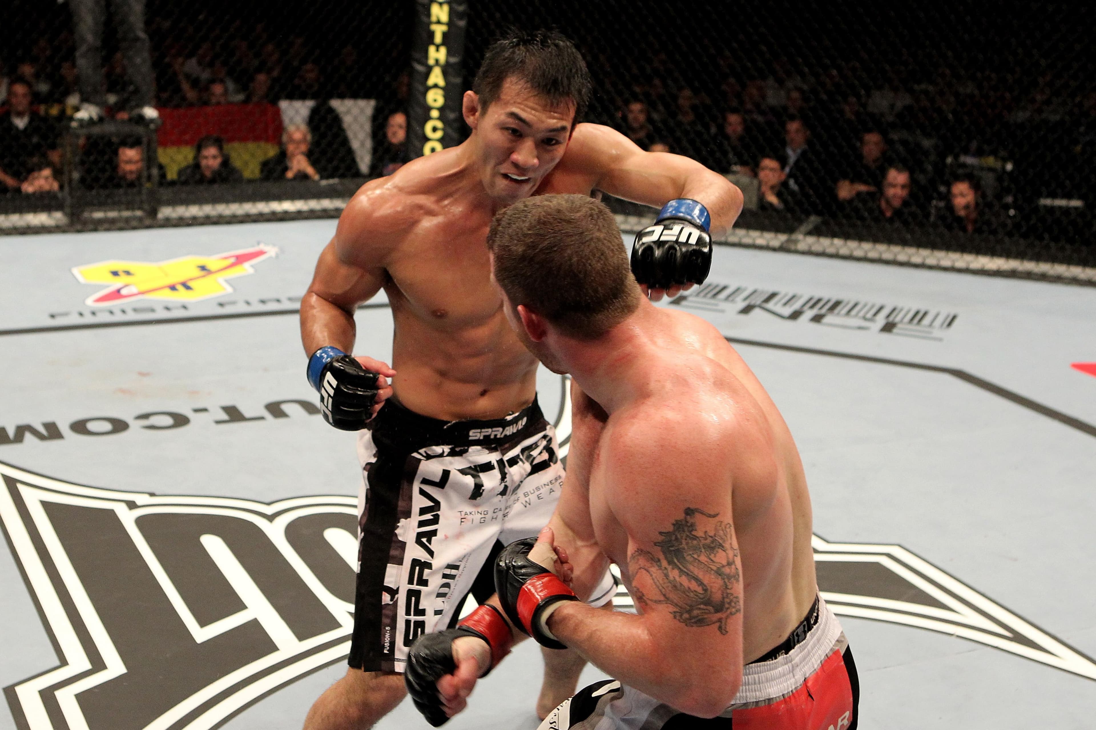 UFC 122: Marquardt vs Okami event art