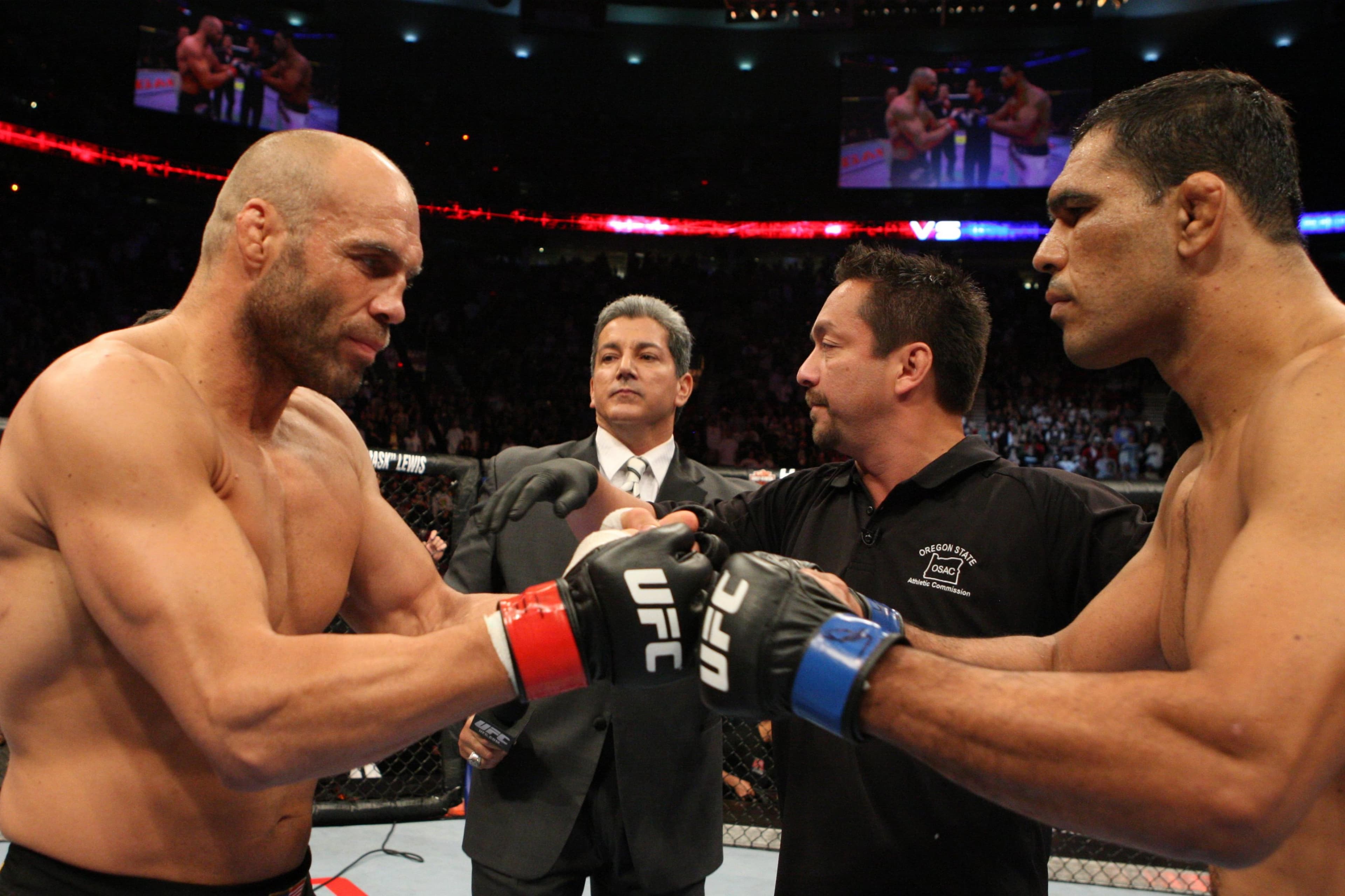 UFC 102: Couture vs Nogueira event art