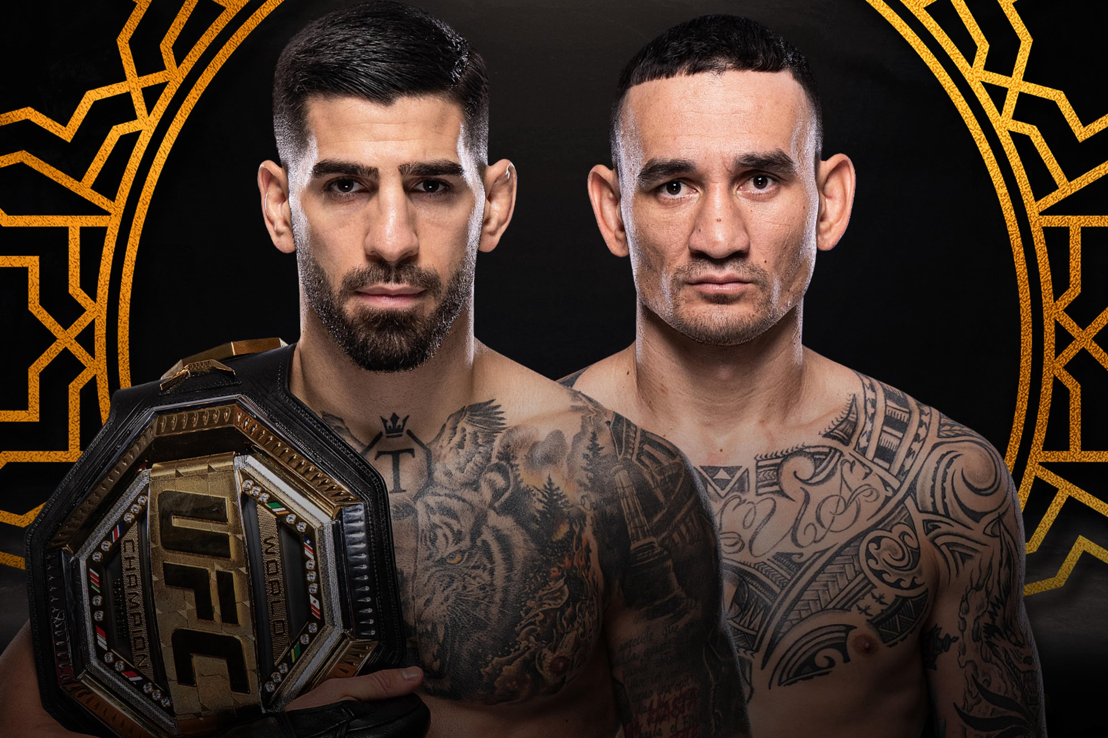 UFC 308: Topuria vs. Holloway event art