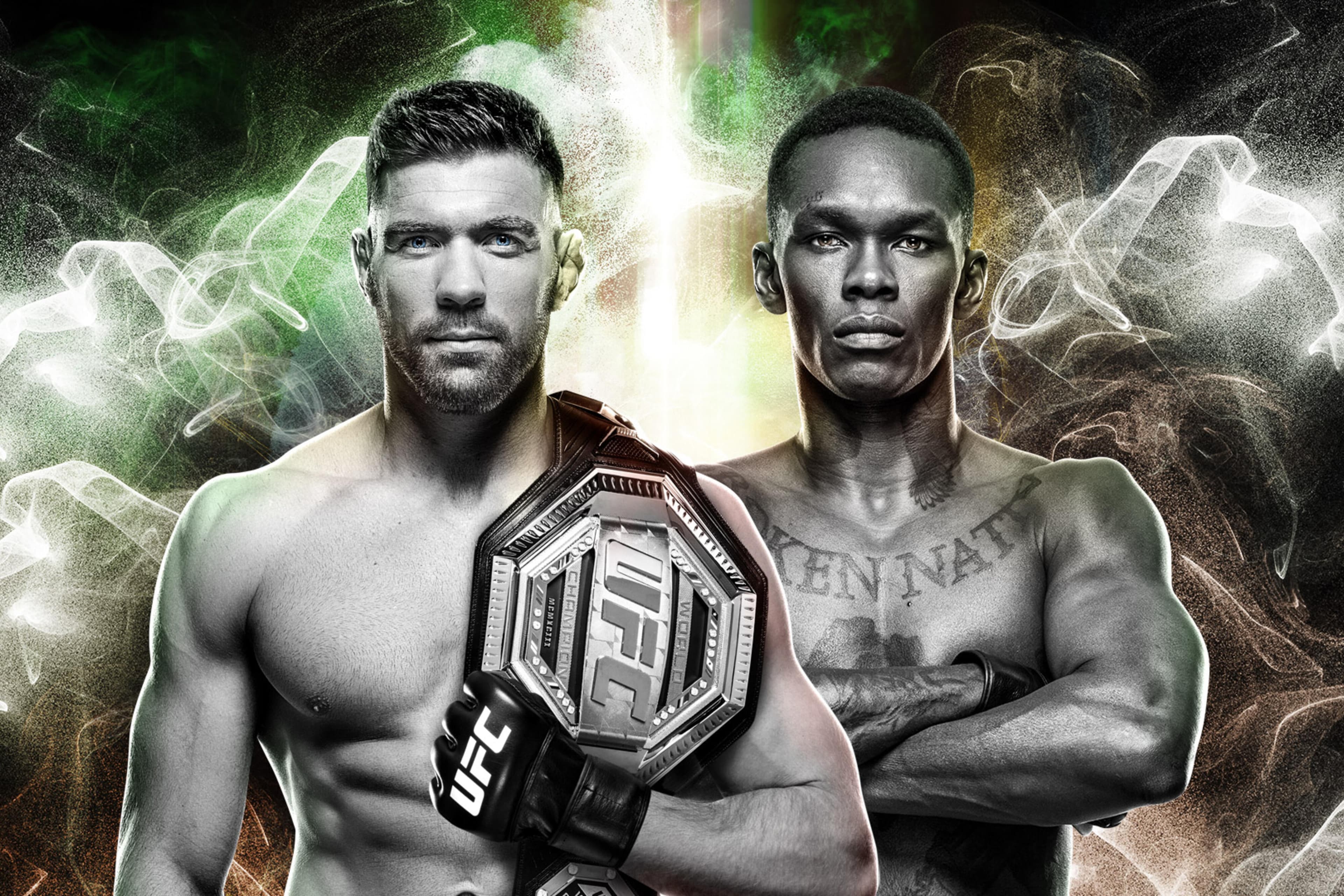 UFC 305: Du Plessis vs. Adesanya event art