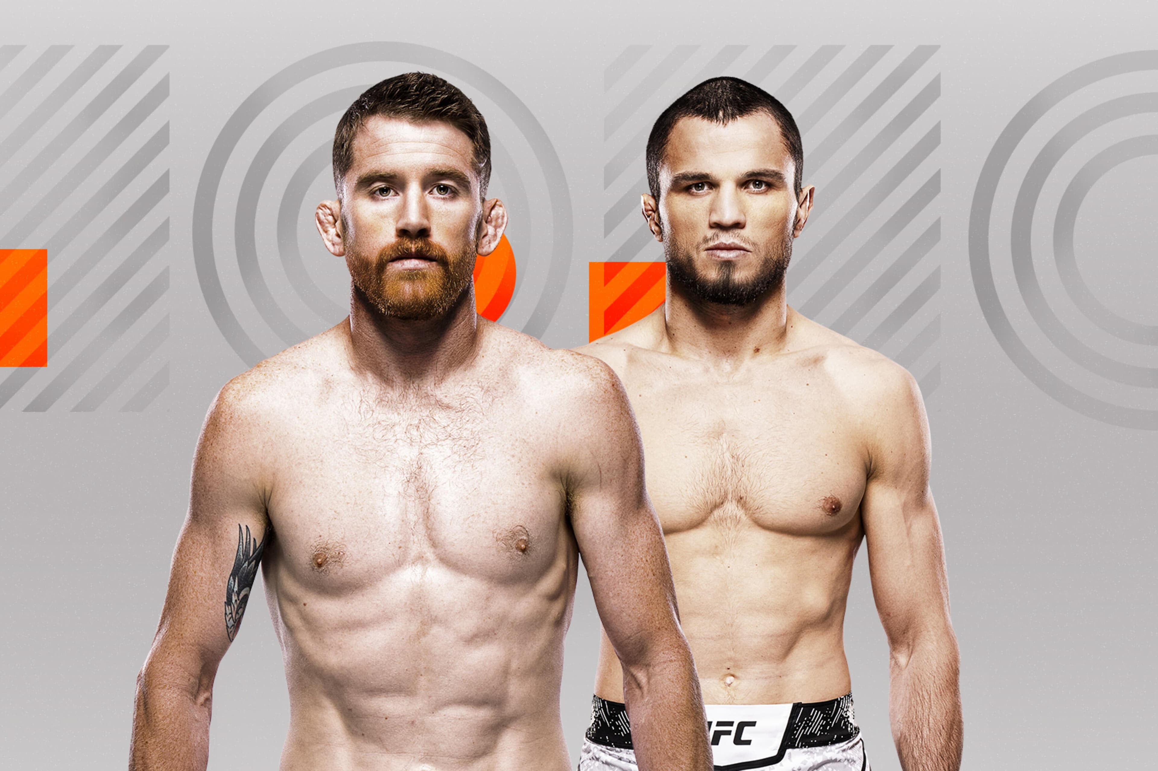 UFC Fight Night: Sandhagen vs. Nurmagomedov event art