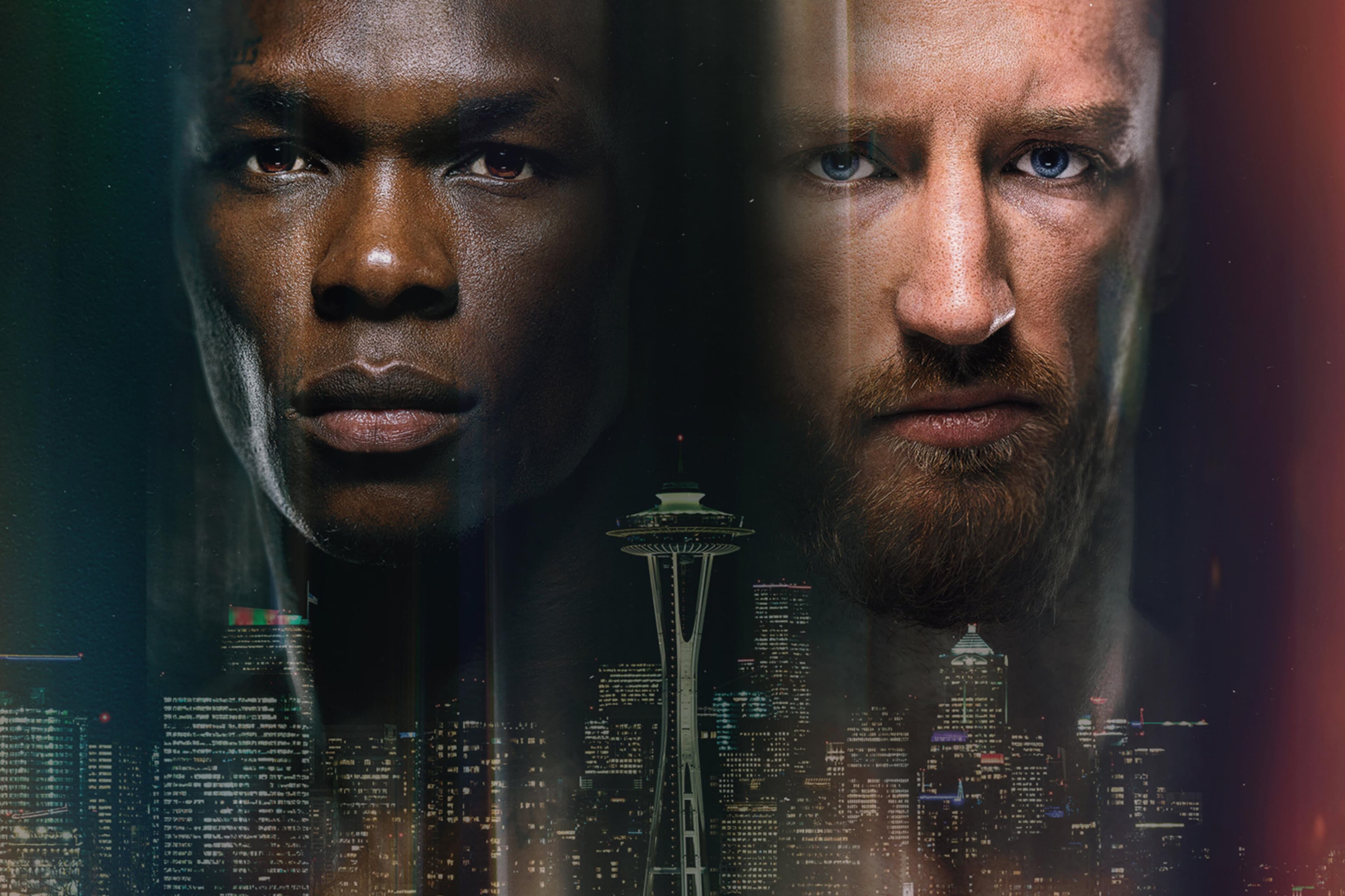 UFC Fight Night: Adesanya vs. Pyfer event art